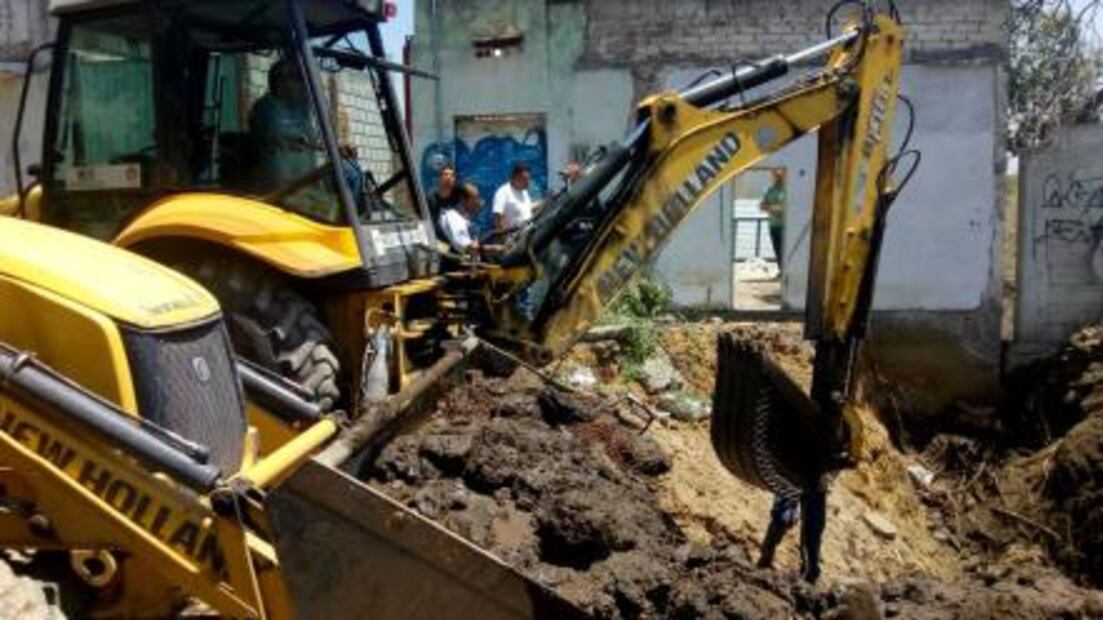 Reparan socavón en el límite de Milpa Alta y Tláhuac