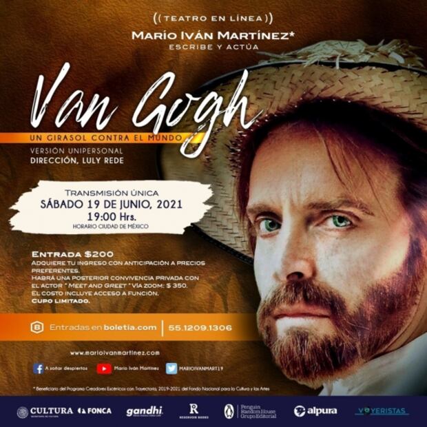 Mario Iván lleva su obsesión por Van Gogh a otro nivel