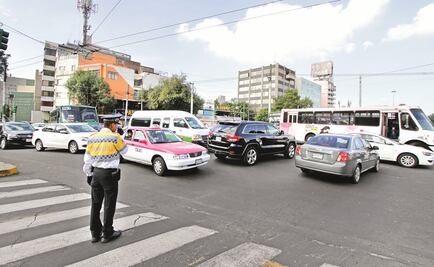 Hoy no circulan vehículos con engomado amarillo 
