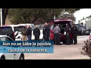 Reportan dos muertos tras tiroteo en iglesia de Texas