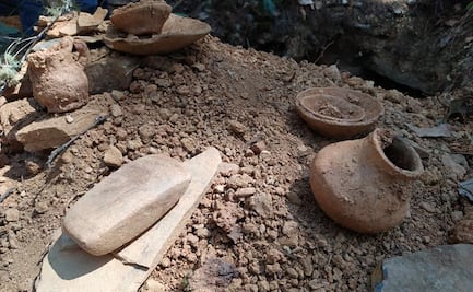 Hallan vestigios de la nobleza zapoteca en antigua tumba en Ixtlán, Oaxaca