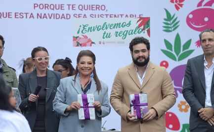 Navidad 2025: CDMX instala módulos para envolver regalos con materiales reciclados