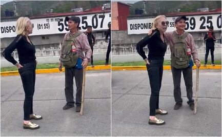 VIDEO: Laura Bozzo queda atrapada durante bloqueo en Chilpancingo; ¿negoció su pase?