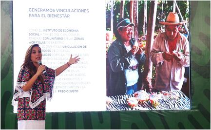 Antes de que sea inaugurado, Tren Maya ya está mejorando la calidad de vida de la población: Mara Lezama 