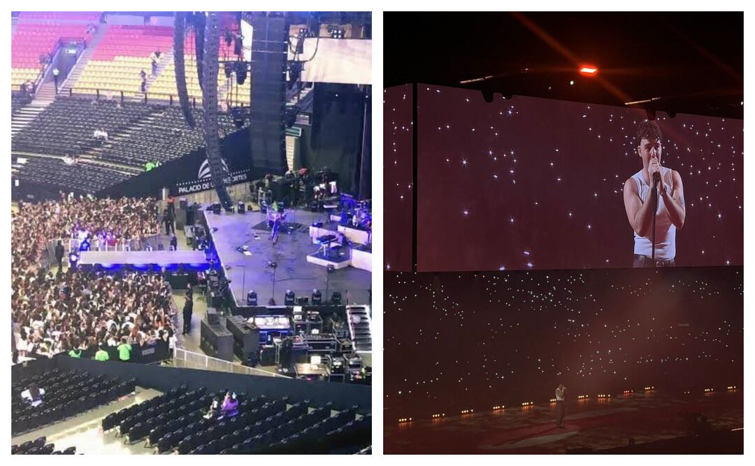 Accidente en Palacio de los Deportes durante concierto de Quevedo deja tres jóvenes lesionados; investigan causas del incidente. Foto: Redes sociales