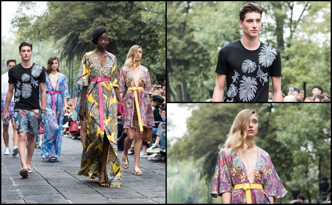 The stamps used in dresses, blouses, shirts, pants, shorts, and accessories were true masterpieces, featuring floral themes such as succulents, orchids, and leafs - Photo: Taken from Pineda Covalin's official Facebook page