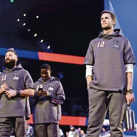 Tom Brady se llevó los reflectores 