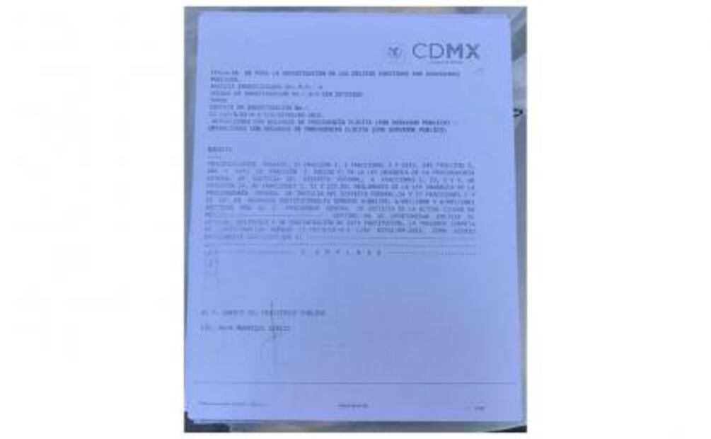 Procuraduría de la CDMX exonera a ex colaborador de Ricardo Monreal