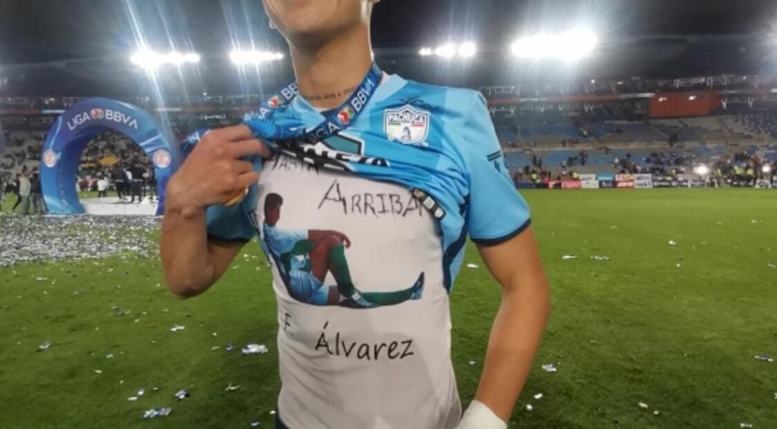 Kevin Álvarez y la emotiva historia de la playera que portaba en la final de la Liga MX