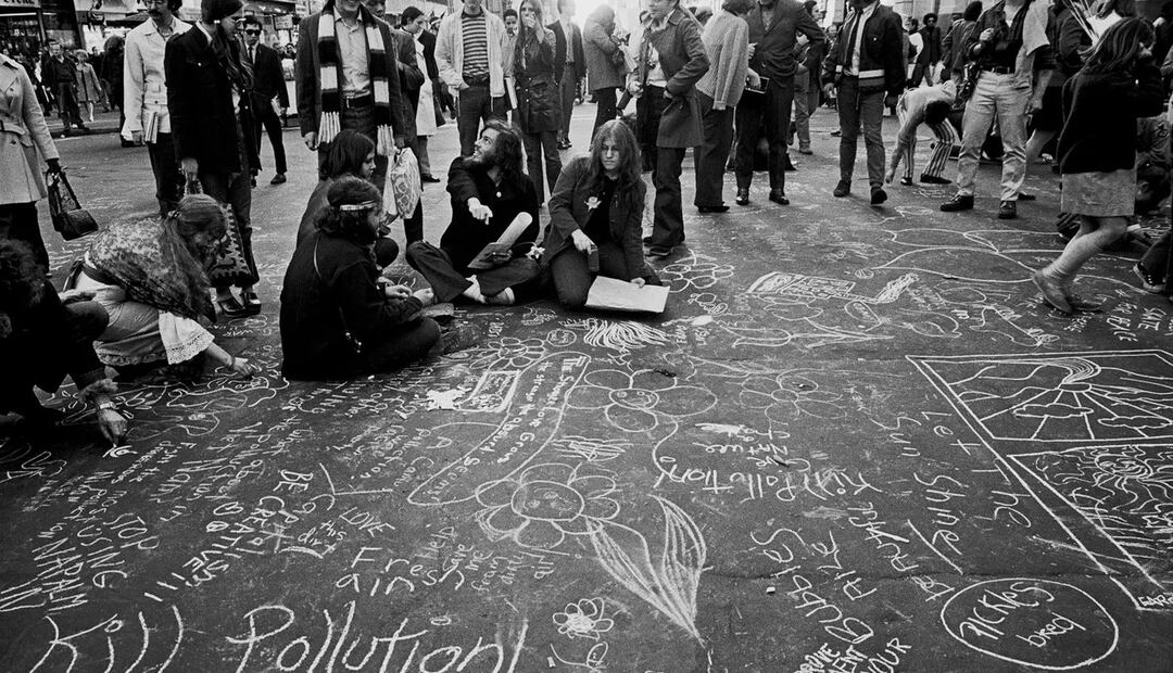 22 de abril día de la tierra, manifestacion1970.
Foto: National Geographic