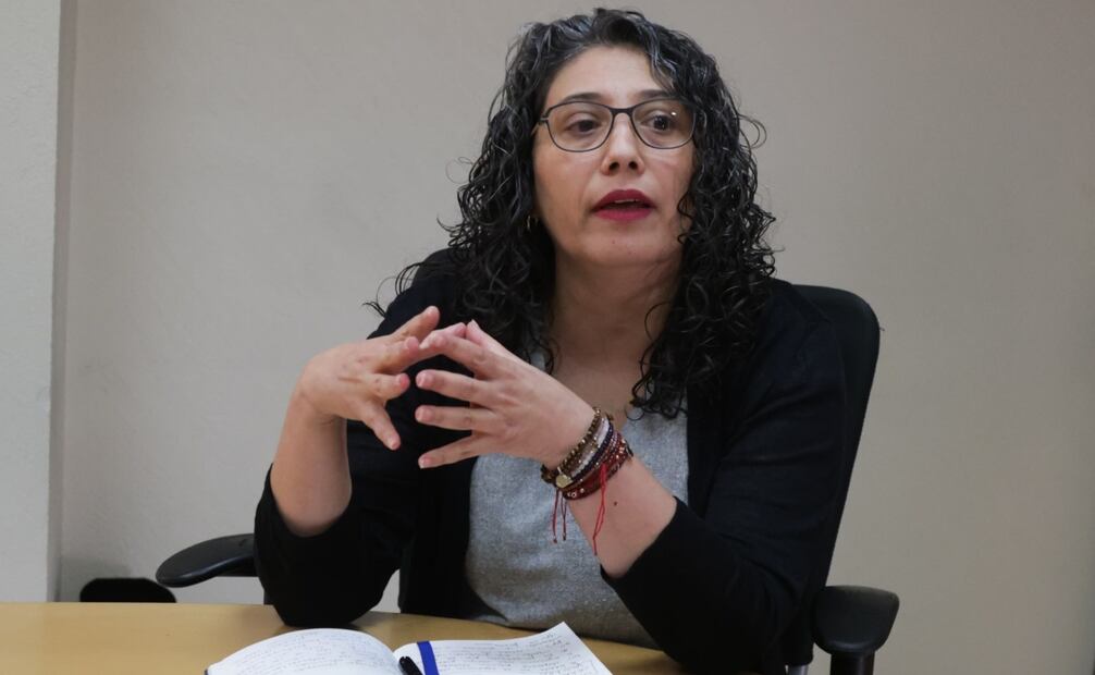11 de julio de 2025, Ciudad de México, entrevista con Dora Alicia Martínez quien fue candidata en la pasada elección judicial y ha estado en la polémica del caso Televisa Leaks. foto: Carlos Mejía/EL UNIVERSAL