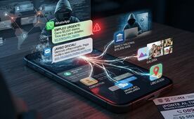 Multas falsas y ofertas de trabajo: Así operan los fraudes por WhatsApp y SMS en CDMX
