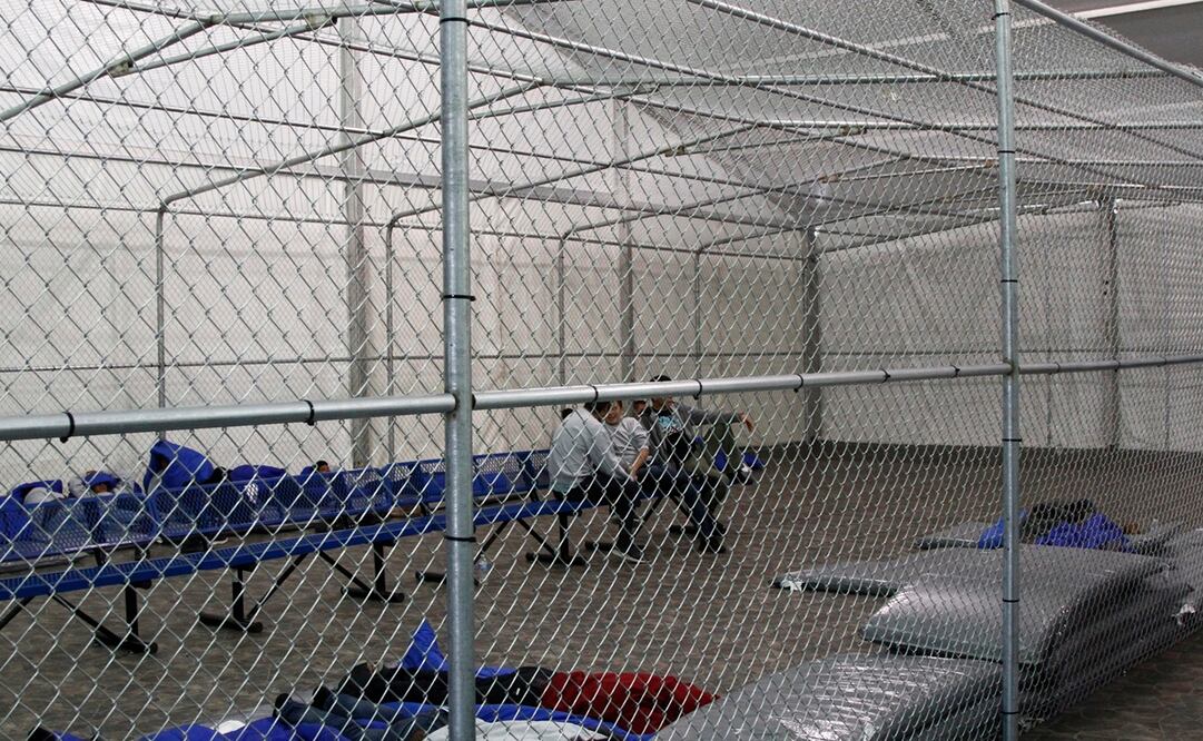 Centros de detención de migrantes en EU (Foto: AP)