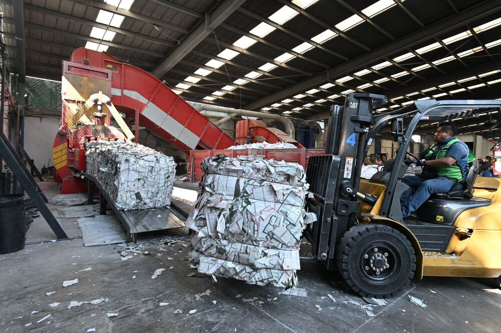 IECM destruye más de 161 toneladas de documentación electoral. Foto: Omar Díaz