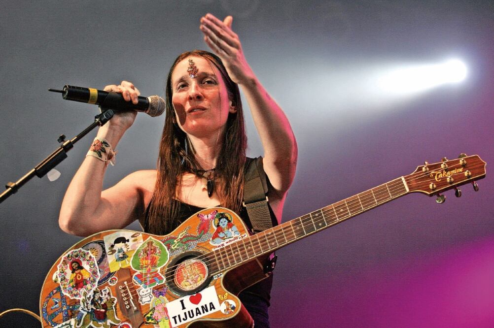 Andrea Echeverri, de Aterciopelados (JOSÉ MÉNDEZ. EFE)