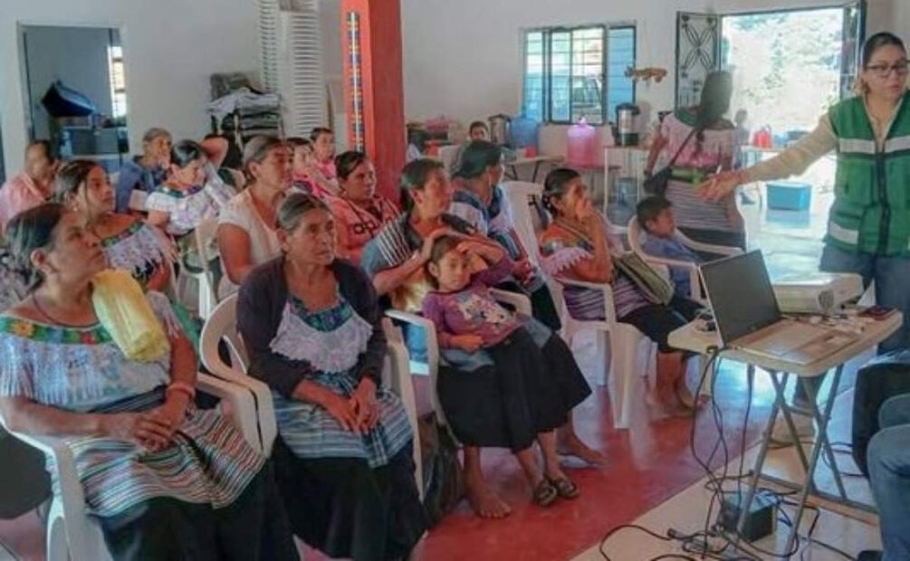 Parteras de Chiapas demandan criminalización en el sistema de salud (07/05/2025). Foto: X (@SSaludChiapas)