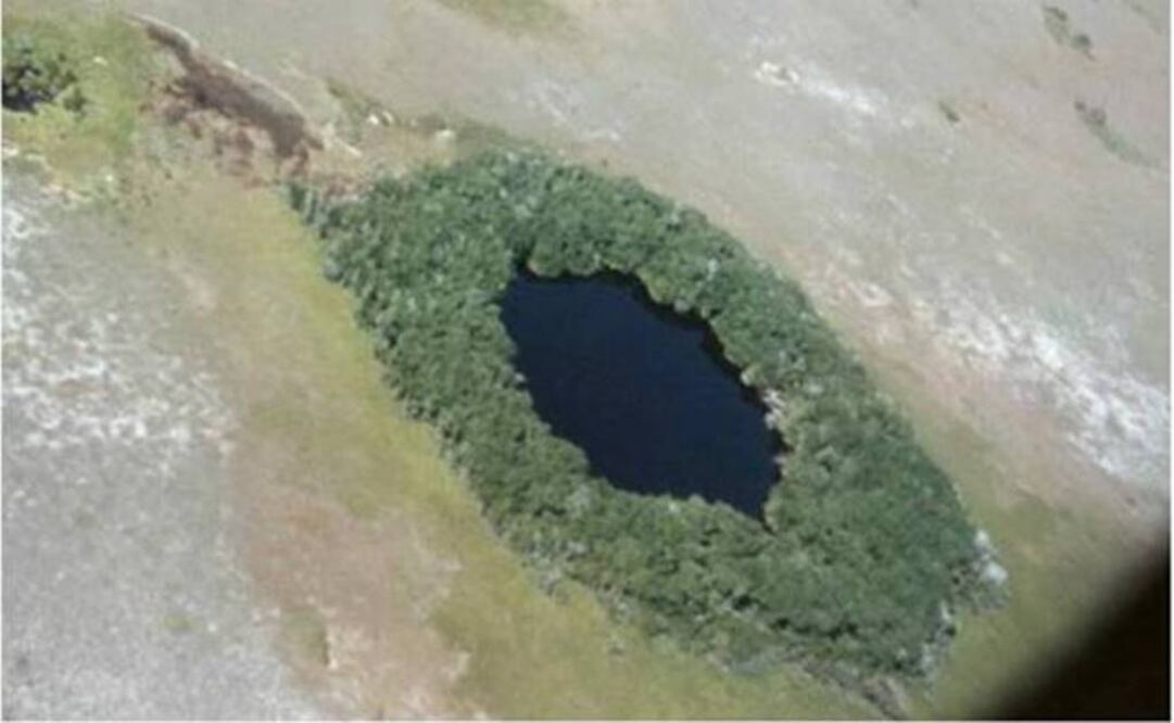 Chicxulub crater in Yucatán Peninsula - Photo: El Universal/Files