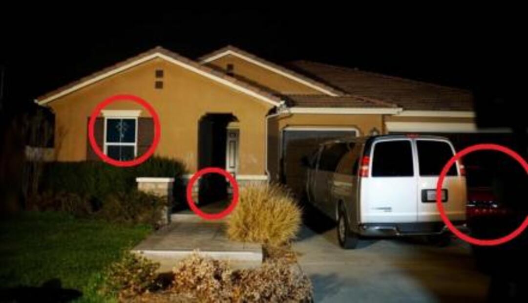 Así es la casa en la que vivían encadenados los hermanos Turpin