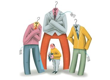 Tras la pandemia, la ropa subió de precio para los hombres