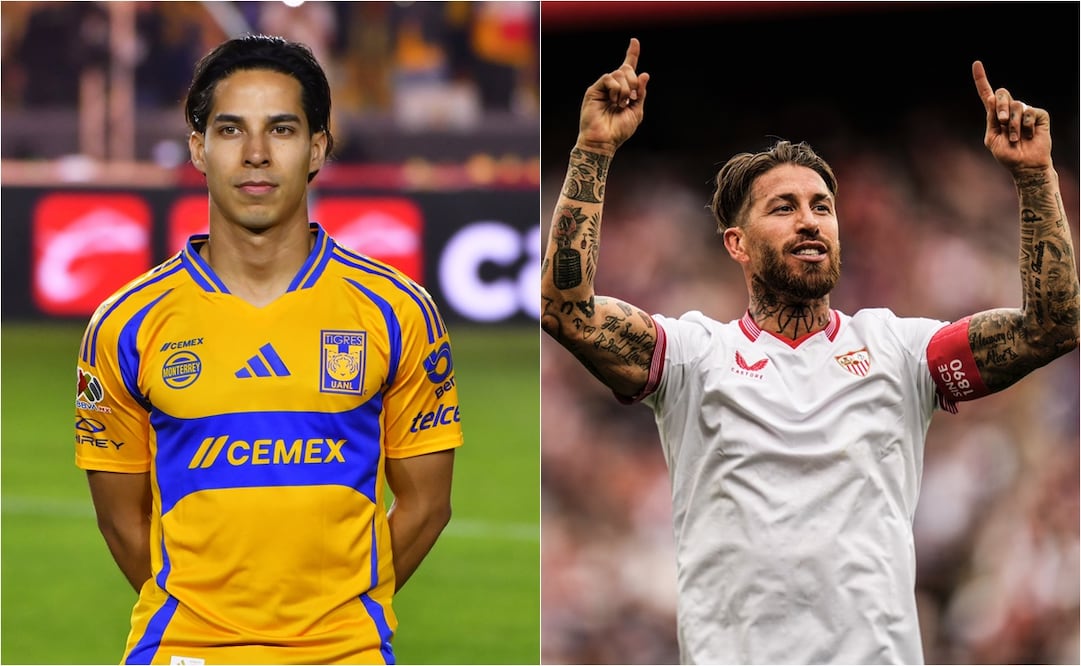 FOTO: ESPECIAL - Diego Lainez reacciona con elogios al fichaje de Sergio Ramos con Monterrey; "Ha marcado la historia"