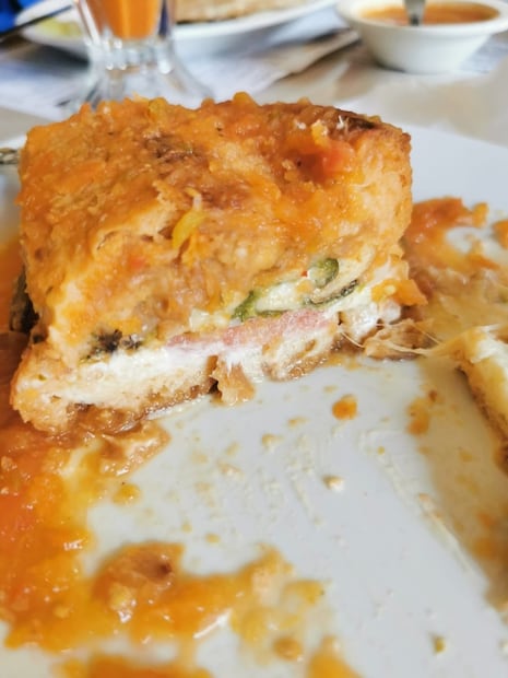 Así es la torta de barrio, un antojito zacatecano 