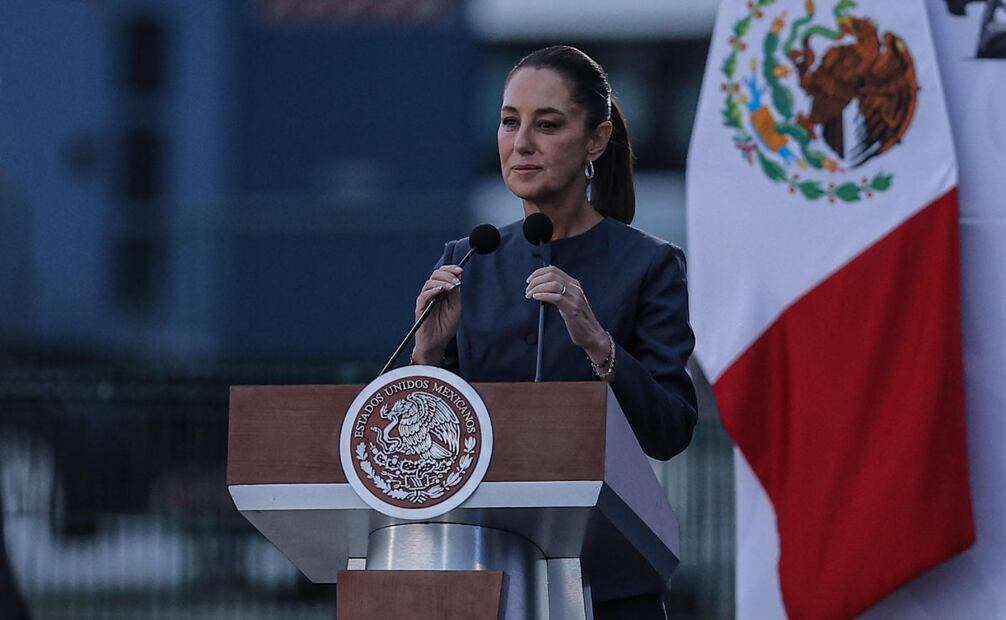 Claudia Sheinbaum anuncia que Mexicana de Aviación recibirá 20 aviones en pocos meses para ampliar su operación. Foto: Gabriel Pano/ EL UNIVERSAL