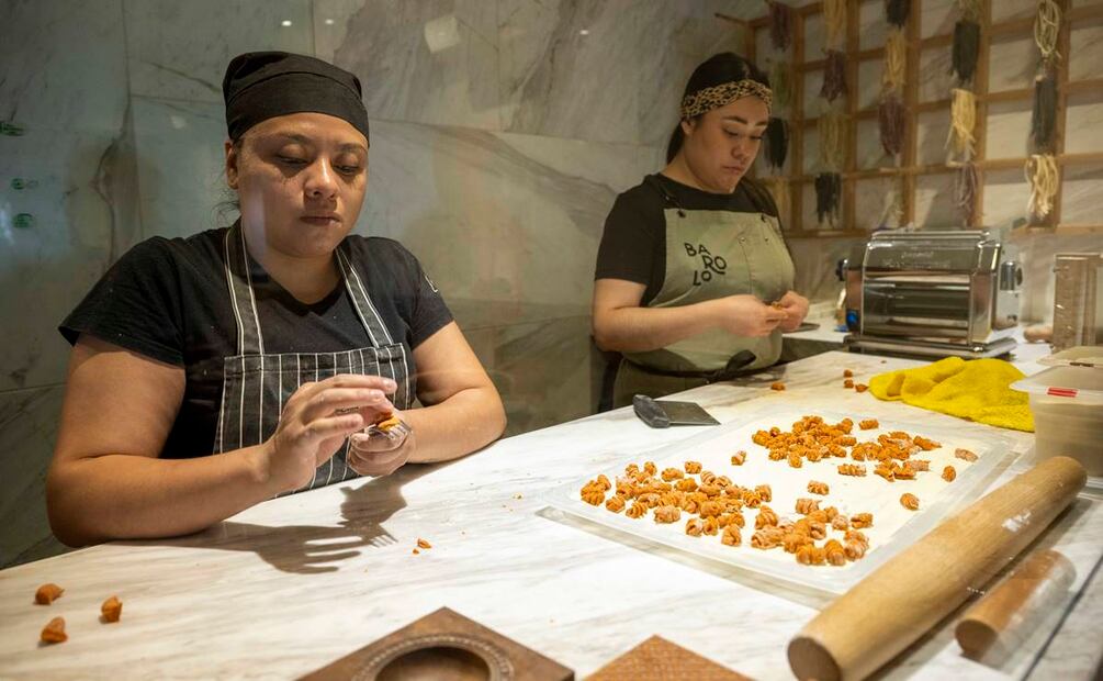 Taller de pasta en Barolo. Foto: Cortesía