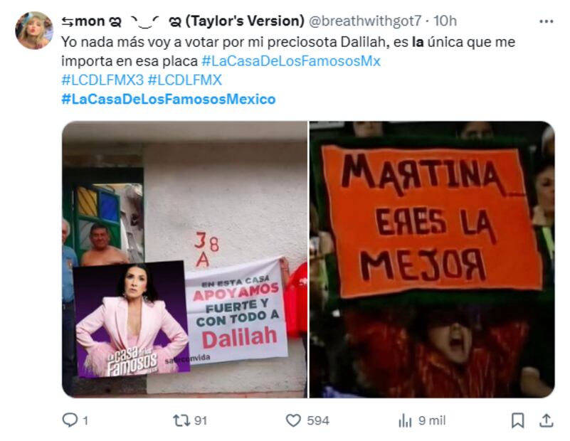 Memes La casa de los famosos 3. Foto: X