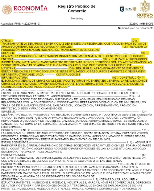 Soluciones Gasíferas del Sur, la empresa de Raúl Rocha, ofrece gestionar y obtener permisos y contratos ante dependencias del gobierno federal como Semarnat, Energía, Conagua o Cofepris, para explotar recursos naturales.