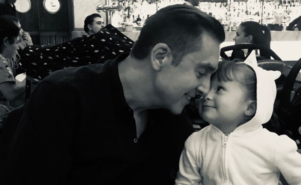 Daniel Bisogno dijo que la mujer de su vida se llamaba Michaela, la hija que tuvo con Cristina Riva Palacio.
