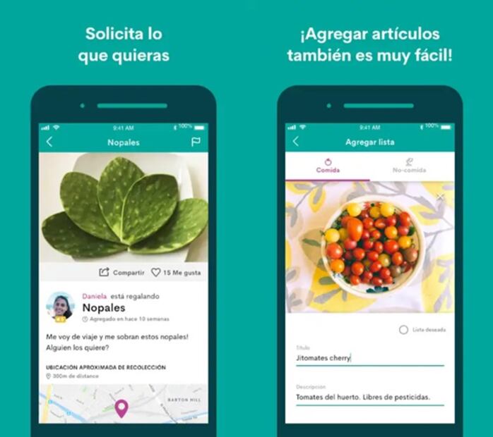Esta app para reducir el desperdicio de alimentos llega a México