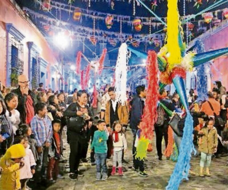 Se podrá celebrar sólo en familia y con medidas preventivas. Se cancelan las tradicionales posadas. Foto: ARCHIVO EL UNIVERSAL 
