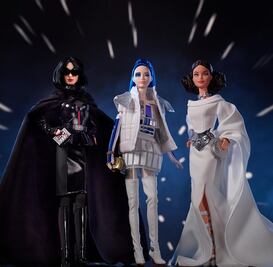 Barbie adoptará el look de los personajes de Star Wars