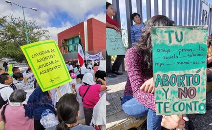 Llegan activistas y grupos religiosos a Congreso de Oaxaca; hoy se vota la despenalización del aborto