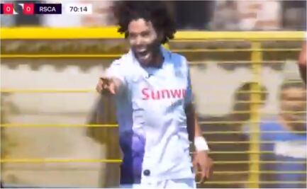 César 'Chino' Huerta marca su primer gol de la temporada con el Anderlecht; salió de la banca y ayudó a su club