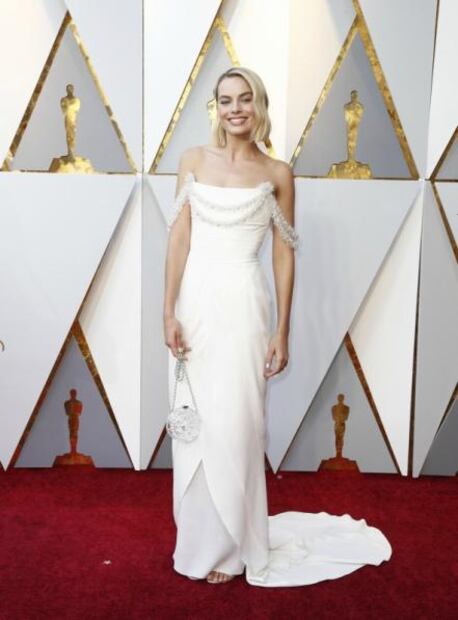 El accidente de moda que sufrió Margot Robbie en los Oscar 2018