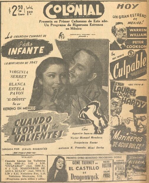 Pedro Infante y Blanca Estela Pavón: un amor que empezó en el cine y terminó en el cielo