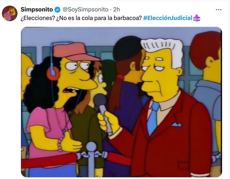 Los mejores memes que dejó el inicio de la elección judicial 2025. Foto: Captura de pantalla