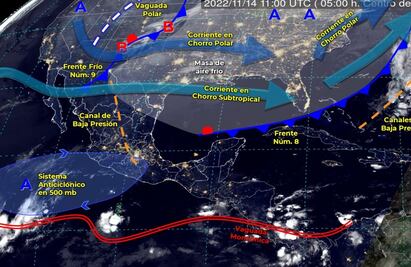 ¿Cómo estará el clima este lunes 14 de noviembre?