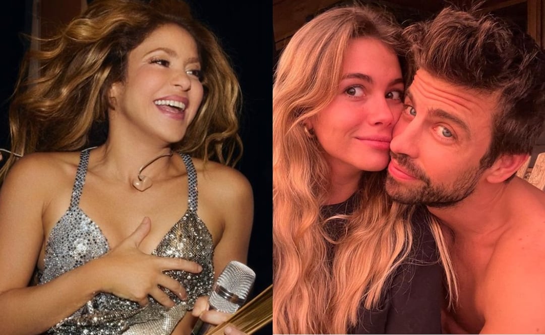 Shakira, su ex Gerard Piqué y la pareja del futbolista, Clara Chía. Foto: Instagram oficial.