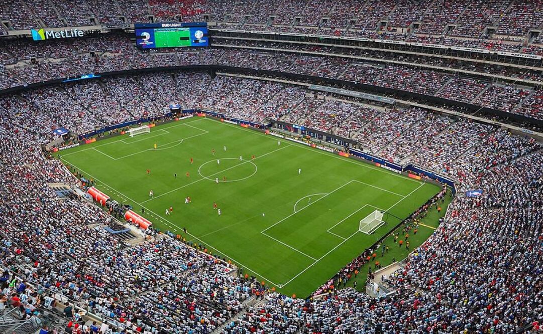 Dentro de un año el MetLife Stadium será escenario de la Final de la Copa del Mundo 2026. Foto: Archivo/@metlifestadium