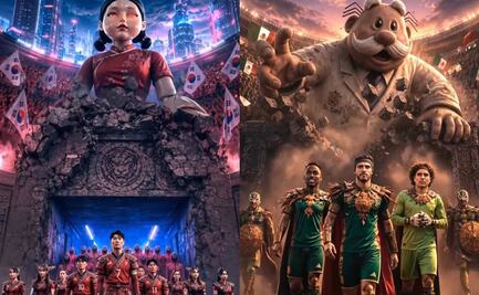 México vs Corea del Sur inspira inesperado choque entre Dr Simi y la muñeca de El Juego del Calamar; video creado con IA se vuelve viral
