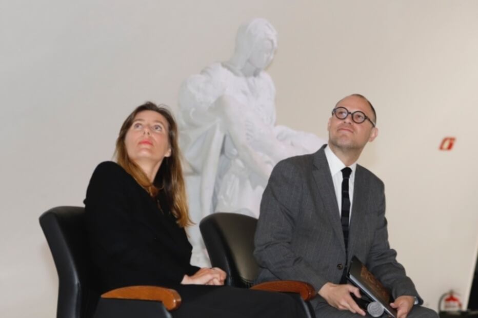 Réplicas del “David” y “La piedad” llegan al Museo Soumaya; talladas en el mismo mármol que Miguel Ángel usó