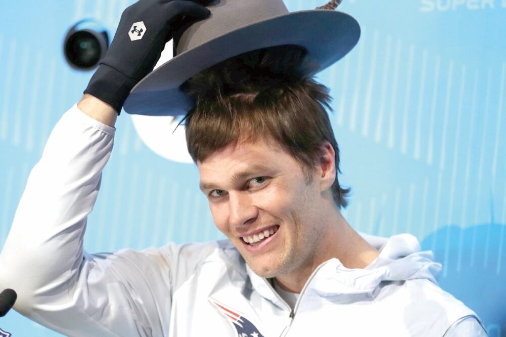 La estrella de Nueva Inglaterra no asistió a la ceremonia de premiación. (BRACE HEMMELGARN. USA TODAY SPORTS)