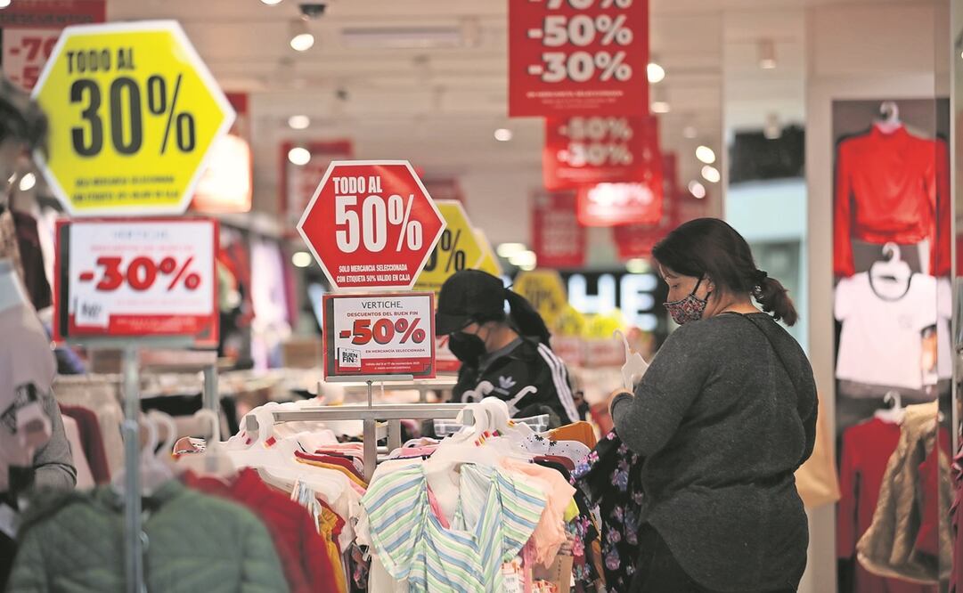 El Indicador de Confianza del Consumidor reportó un aumento de 1.1 unidades en el penúltimo mes del presente año para llegar a las 47.3 unidades, con base en cifras ajustadas por estacionalidad, la cifra más alta dese que inició su registro en 2001. Foto: Valente Rosas. EL UNIVERSAL