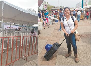 “Renuncié a mi trabajo para venir”