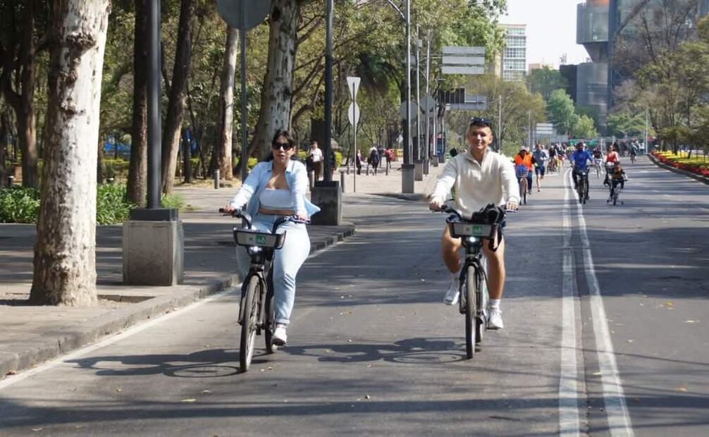 Muévete en Bici rompe récord de asistencia; participan 121 mil personas, 19 de enero de 2025. Foto: Especial