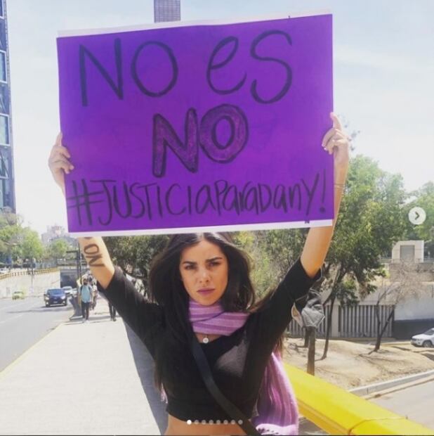 Daniela Berriel está enfocada en el proceso judicial y en sanar