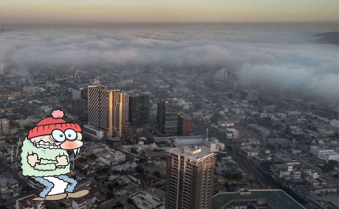 El frente frío 24 se desplazará sobre el norte del territorio nacional, y gradualmente sobre el noreste del país. Neblina invade a la ciudad de Tijuana. Foto: Cuartoscuro/El Universal