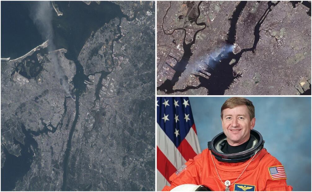 El astronauta Frank Culbertson documentó a través de fotografías como se vio el atentado de las torres gemelas el 11 de septiembre. Foto: NASA